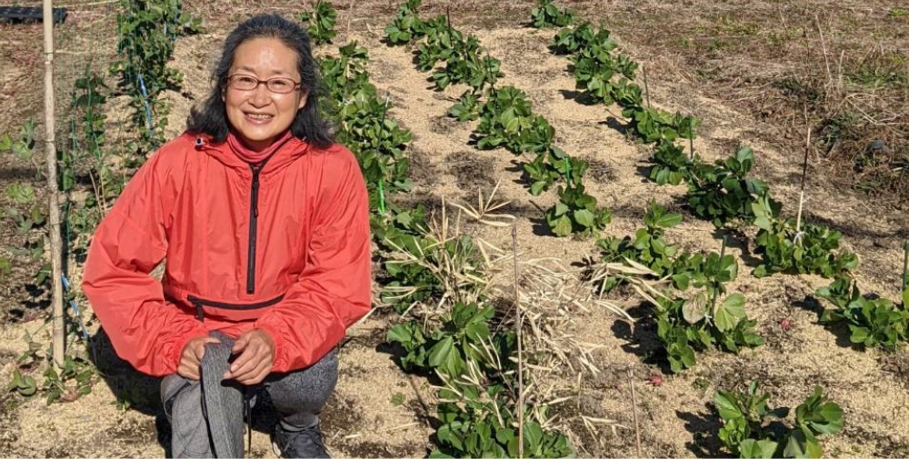 畑暮らしの日下部さん
