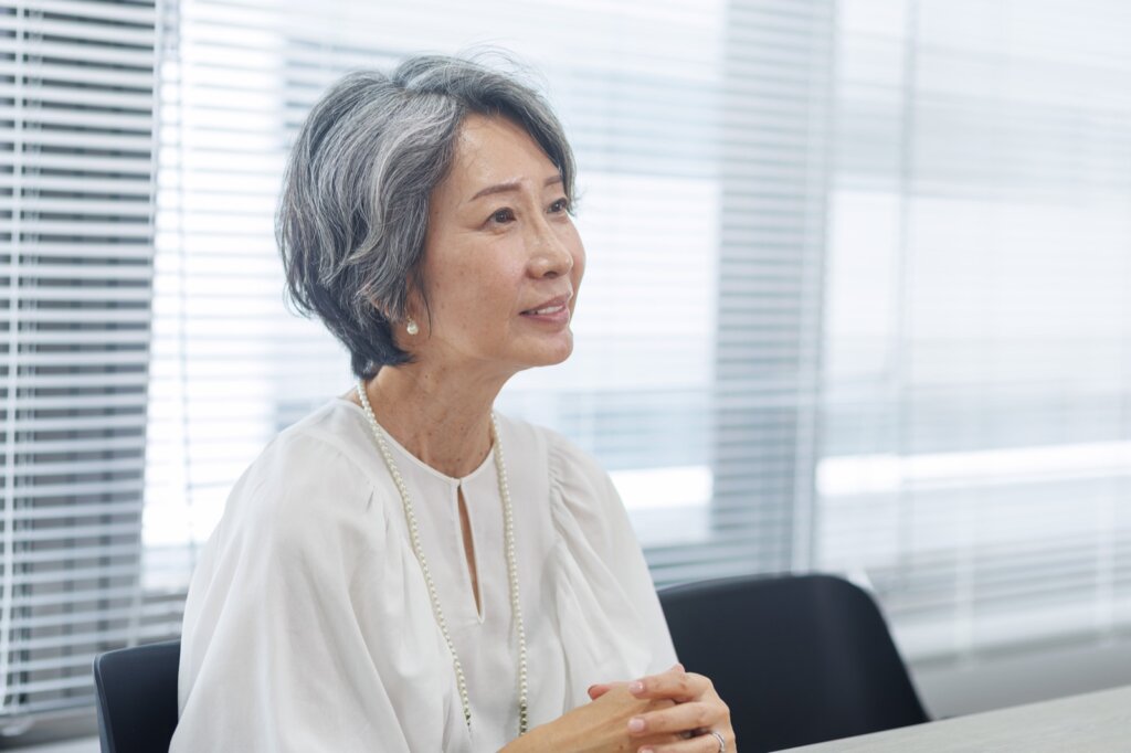 当時を振り返る兼子久実さん